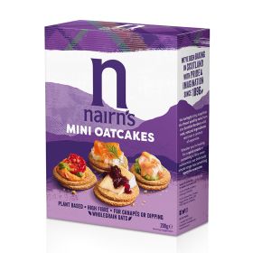 Mini Oatcakes (BB 20/01/25) 12x200g