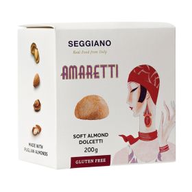 Amaretti Soft Almond Biscuits 6x200g