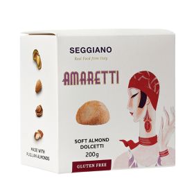 Amaretti Soft Almond Biscuits 6x200g