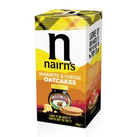 Marmite & Cheese Oatcakes 8x200g