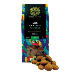 Milk Chocolate Covered Almonds - Organic 1x200g