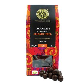 Dark Chocolate Covered Orange Peel - Organic 1x160g