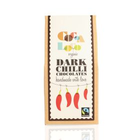 Dark Chocolate & Cinnamon Chillies - Organic 6x100g