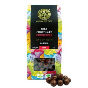 Milk Chocolate Crunchies - Organic 1x200g