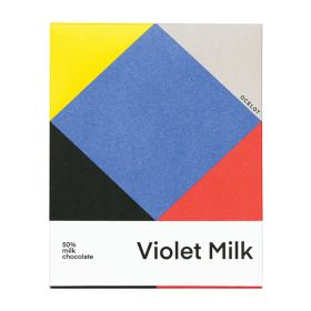 Violet - 50% Dark Milk Chocolate - Organic 12x70g