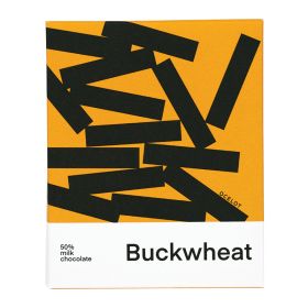 Toasted Buckwheat - 50% Dark Milk Chocolate - Organic 12x70g