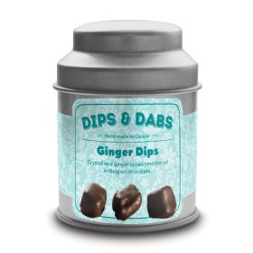 Dips & Dabs Ginger Dips Tin 5x50g