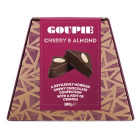 Cherry & Almond Goupie Box 6x180g