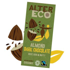 Dark Chocolate & Almond - Organic 14x100g