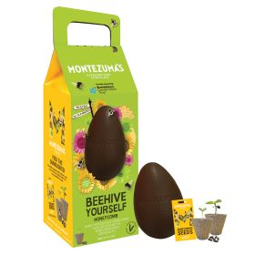 Beehive Dark Chocolate Egg with honeycomb &sun seeds 4x150g