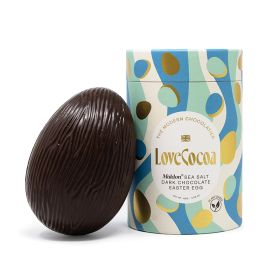 Maldon Sea Salt Dark Chocolate Easter Egg 10x150g