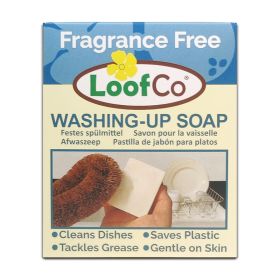 Palm Oil Free Washing Up Soap Bar - Fragrance Free 6x100g