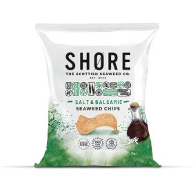 Salt and Balsamic Seaweed Chips 24x25g