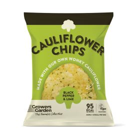 Cauliflower Crisps - Black Pepper & Lime 12x84g