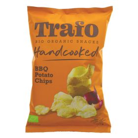 Hand Cooked BBQ Potato Chips - Organic 10x125g