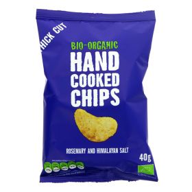 Hand Cooked Rosemary & Himalayan Sea Salt Chips - Organic 15