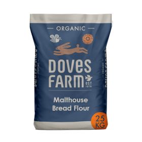 Malthouse Flour - Stoneground - Organic 1x25kg