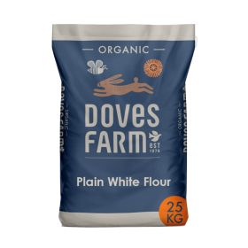 Plain White Flour - Organic 1x25kg