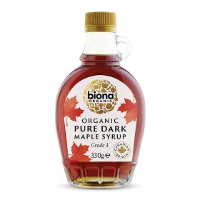 Pure Maple Syrup Dark Grade A - Organic 12x330g