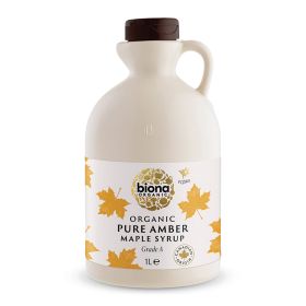 Pure Maple Syrup Amber Grade A - Organic 6x1l
