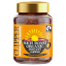 Instant Coffee Granules Rich Roast - Organic 6x100g