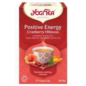 Positive Energy Cranbry Hibiscus Tea-Org 6x17bags