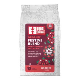 Festive Blend Ground Coffee - Organic 8x200g