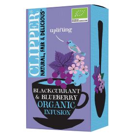 Blackcurrant & Blueberry Tea Bags - Organic 6x20bags