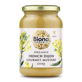 French Dijon Mustard Strong - Organic 6x200g