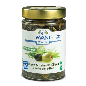 Mixed Olives with Rosemary - Organic 6x175g