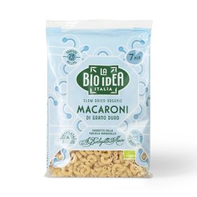 White Gomitini (Macaroni) Pasta - Organic 12x500g