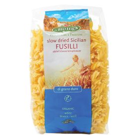 White Fusilli Pasta- Organic 6x500g