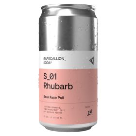 Scottish Rhubarb Soda (Seasonal) 12x250ml
