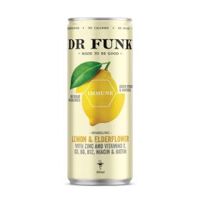 Lemon & Elderflower Sparkling Water + Vitamins & Minerals 24