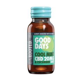 Good Days Cool Mint CBD 20mg & Cucumber Shot 12x60ml