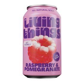 Gut Friendly Soda Raspberry & Pomegranate 12x330ml