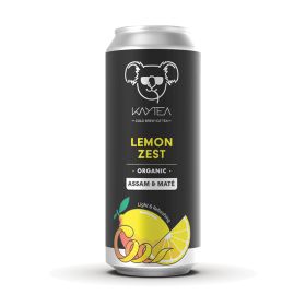 Lemon Zest Cold Brewed Assam & Mate Tea - Organic 12x330ml