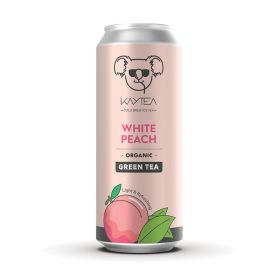 White Peach Cold Brewed Green Tea - Organic 12x330ml