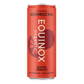 Blood Orange Sparkling Kombucha - Organic 12x250ml