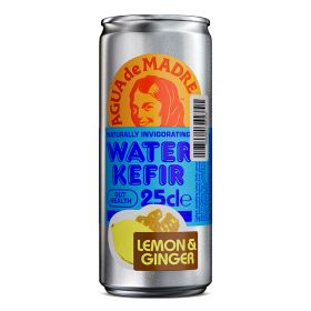 Lemon & Ginger Water Kefir (can) 12x25cl