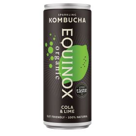 Cola & Lime Sparkling Kombucha - Organic 12x250ml